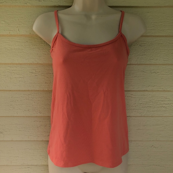 CDP & CO. 90%nylon,10%span terracotta cami - Picture 1 of 3